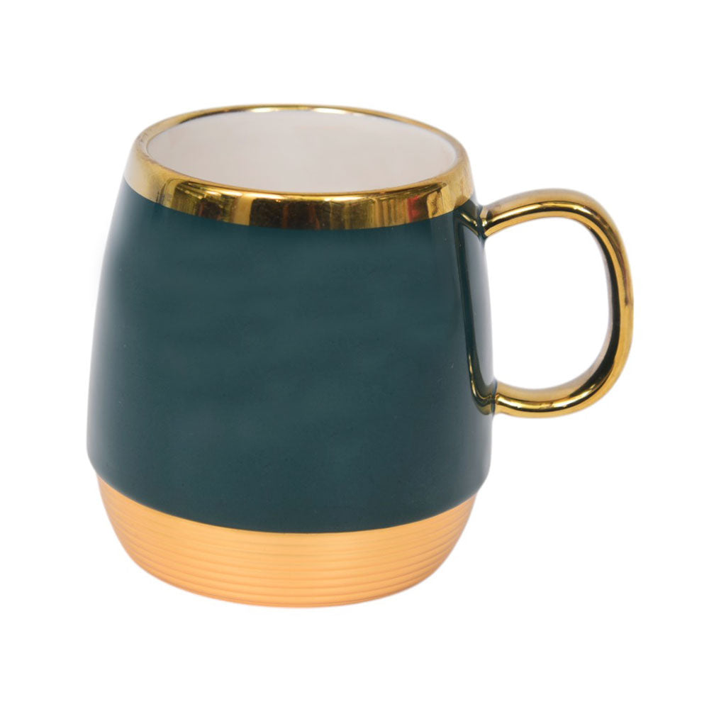 MUG PORCELAIN GREEN 5-5 MKT