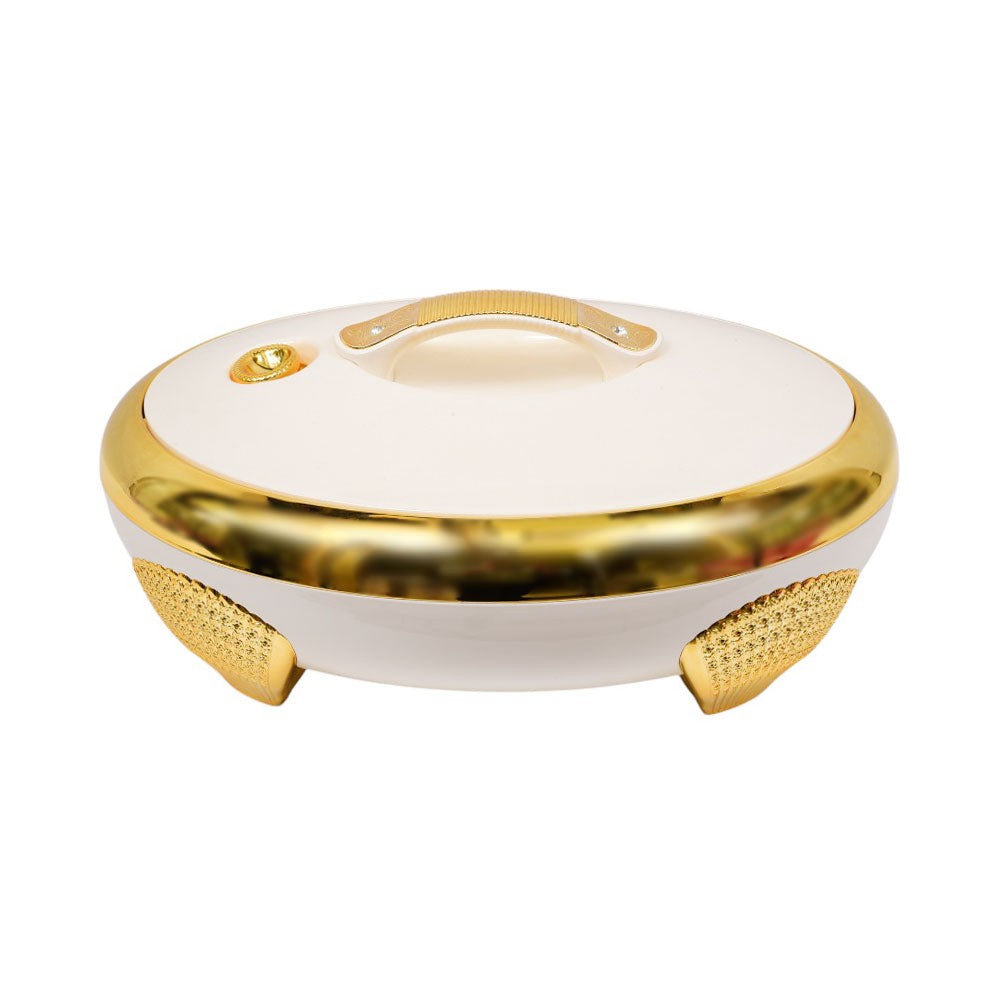 HOT POT FOREVER GOLD 4 LTR WHITE WITH GOLD ZEA400