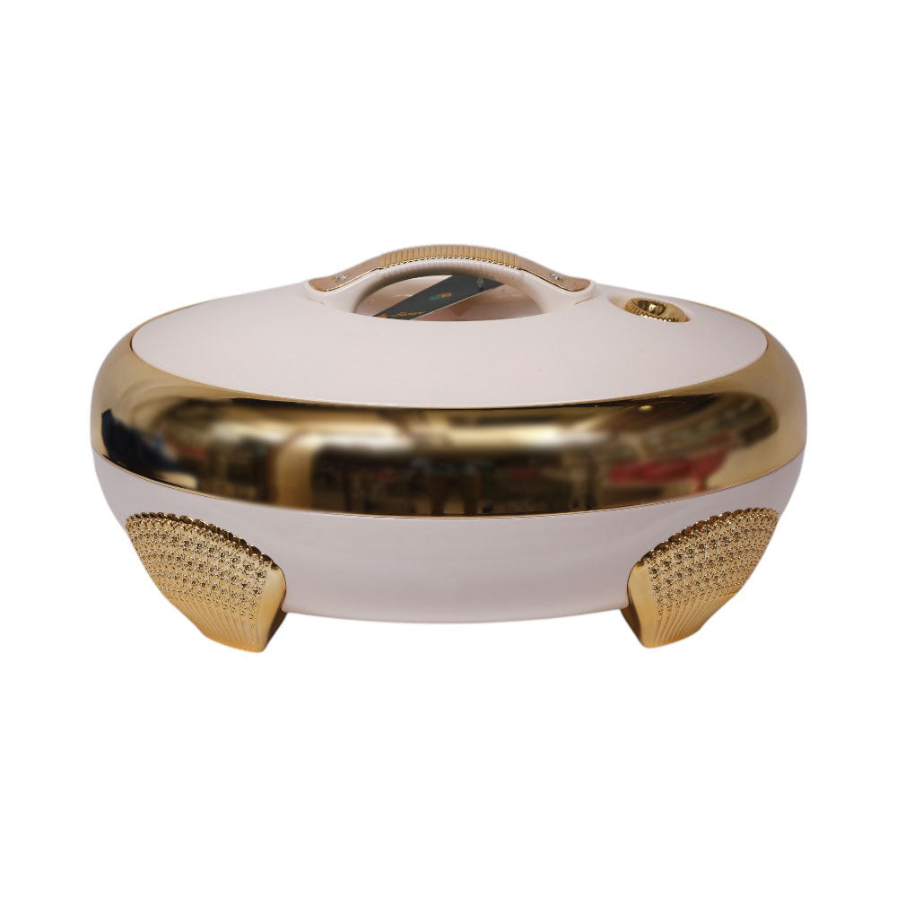 HOT POT FOREVER GOLD 6 LTR WHITE WITH GOLD ZEA600