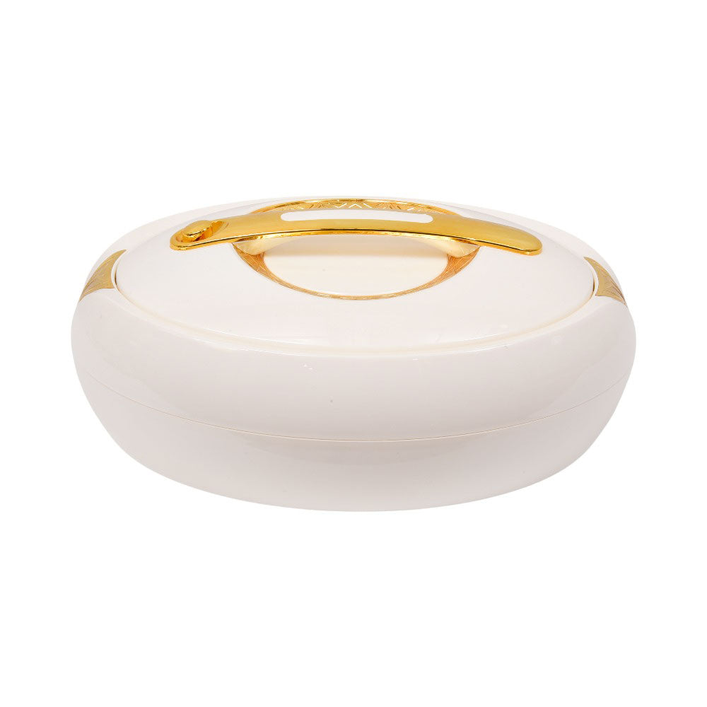 HOT POT FOREVER GOLD 4 LTR WHITE WITH GOLD ZM400