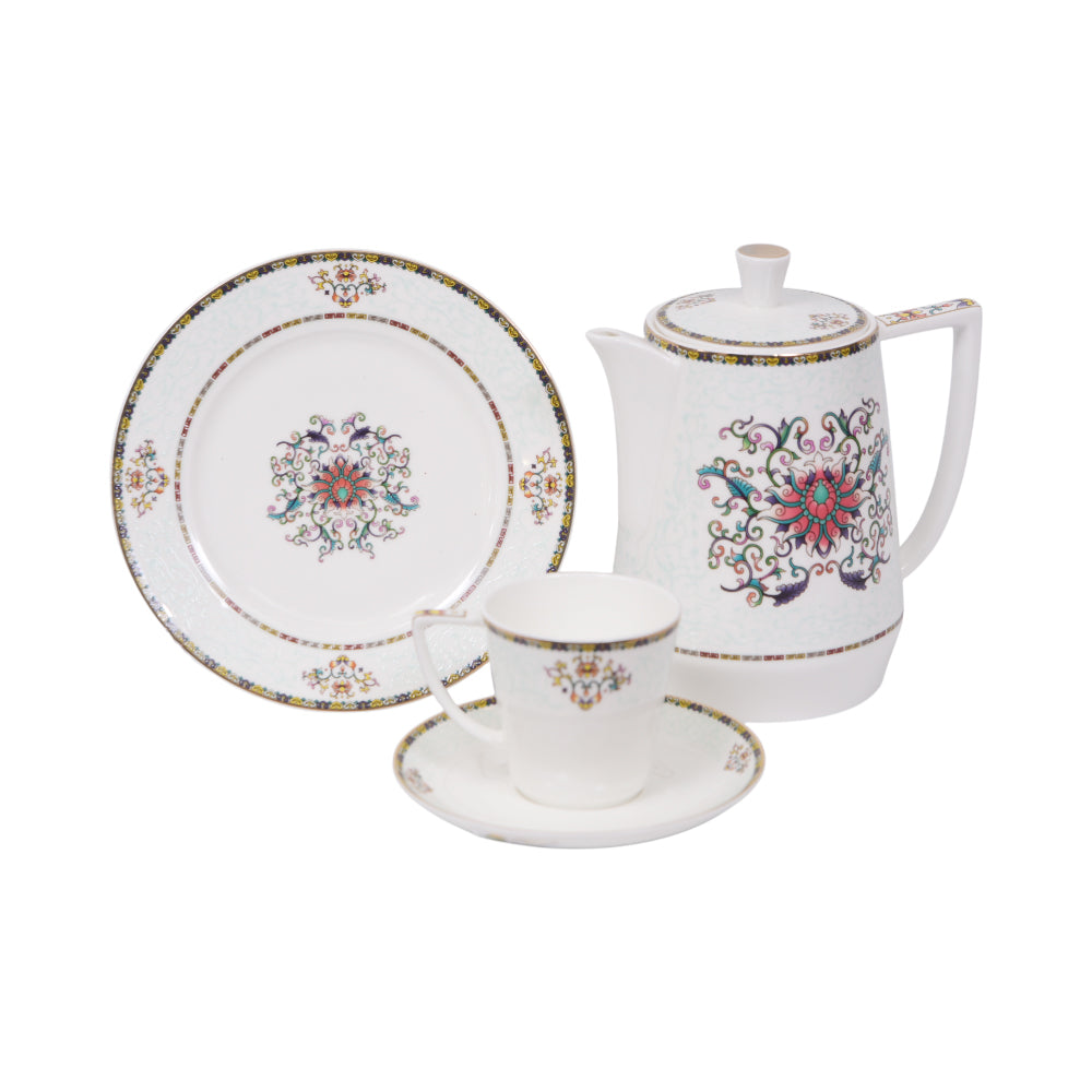 TEA SET 30PC BONE CHINA SSW-24