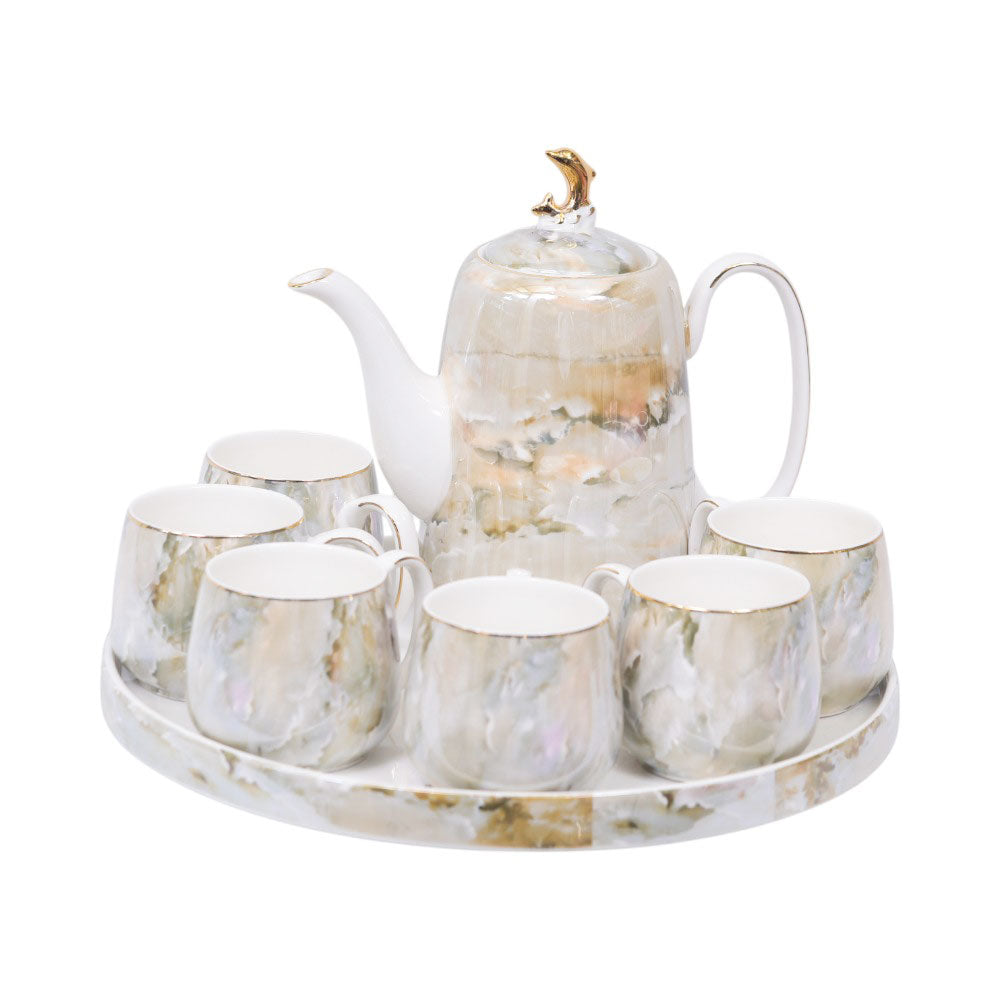 COFFEE SET 9PC CERAMIC 1189-7 HFE