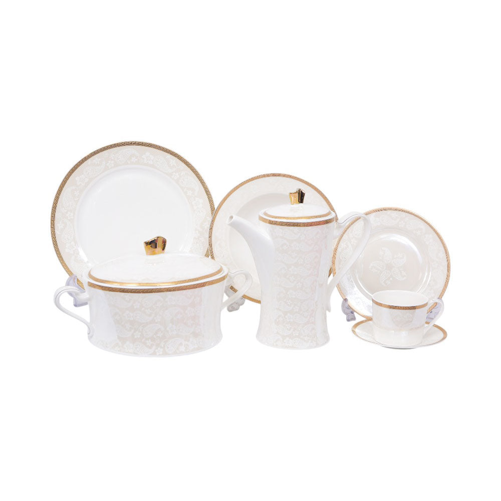 DINNER SET 61PC BONE CHINA FQ283 KC