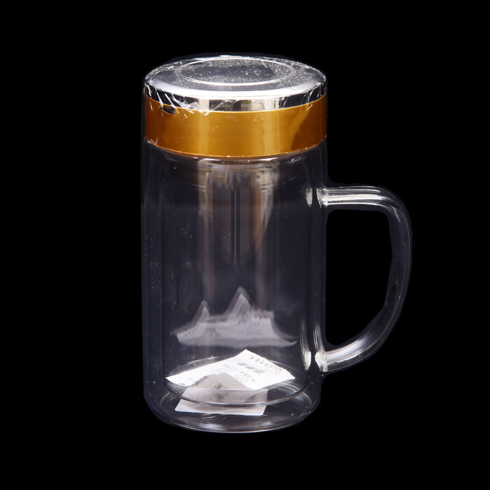 MUG GLASS INSULATED DOUBLE WALL IR H6-10