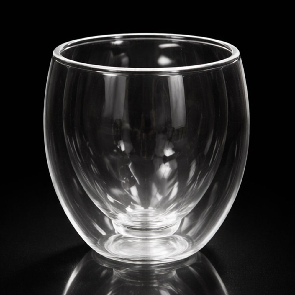GLASS DOUBLE WALL 250 ML IR JJ29-31 (Pack of 6)