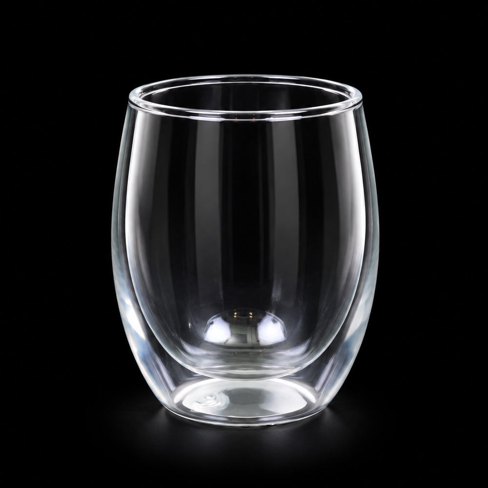 GLASS DOUBLE WALL COLOR 250 ML IR JJ58-60 (Pack 6)