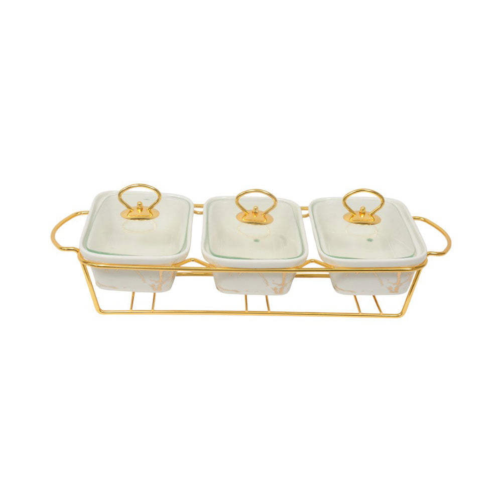 DONGA RECTANGULAR MORE & MORE 3IN1 CX2532-3A WHITE MARB