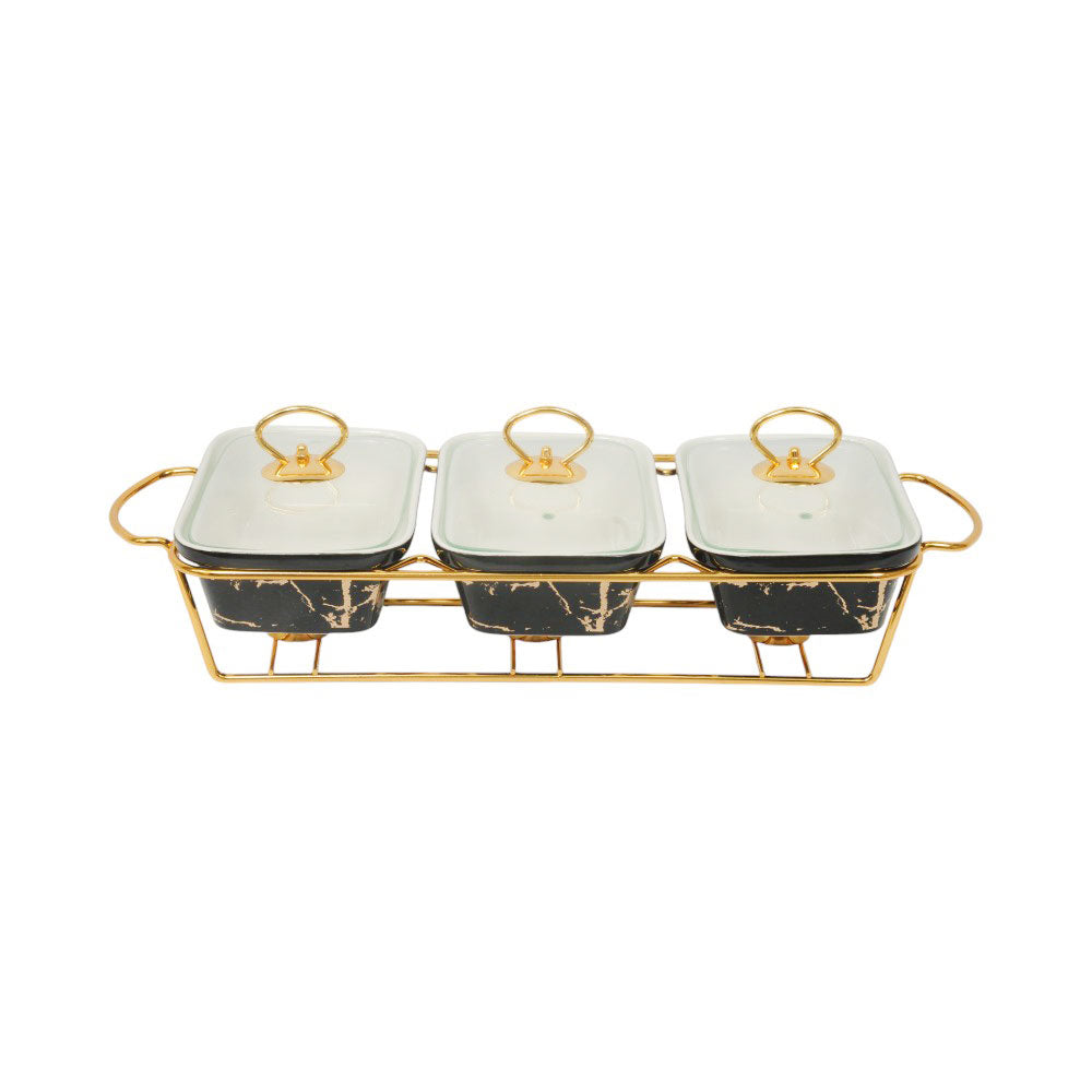 DONGA RECTANGULAR MORE & MORE 3IN1 CX2532-3A BLACK MARB