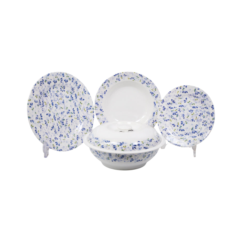 DINNER SET 53PC MELAMINE ROUND 142100E