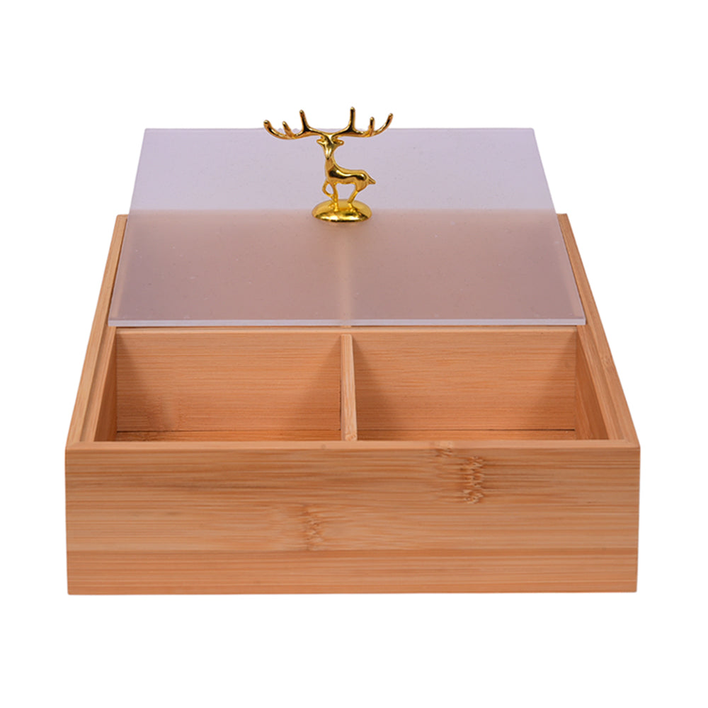 DISH DRY FRUIT WOODEN IR 981-13