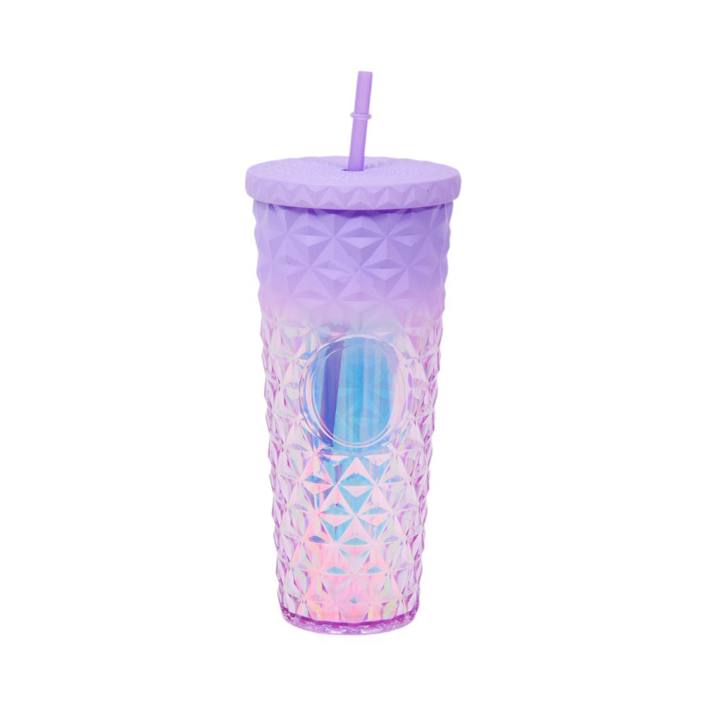 MUG WITH STRAW ACRYLIC IR LLB200010/W29-31