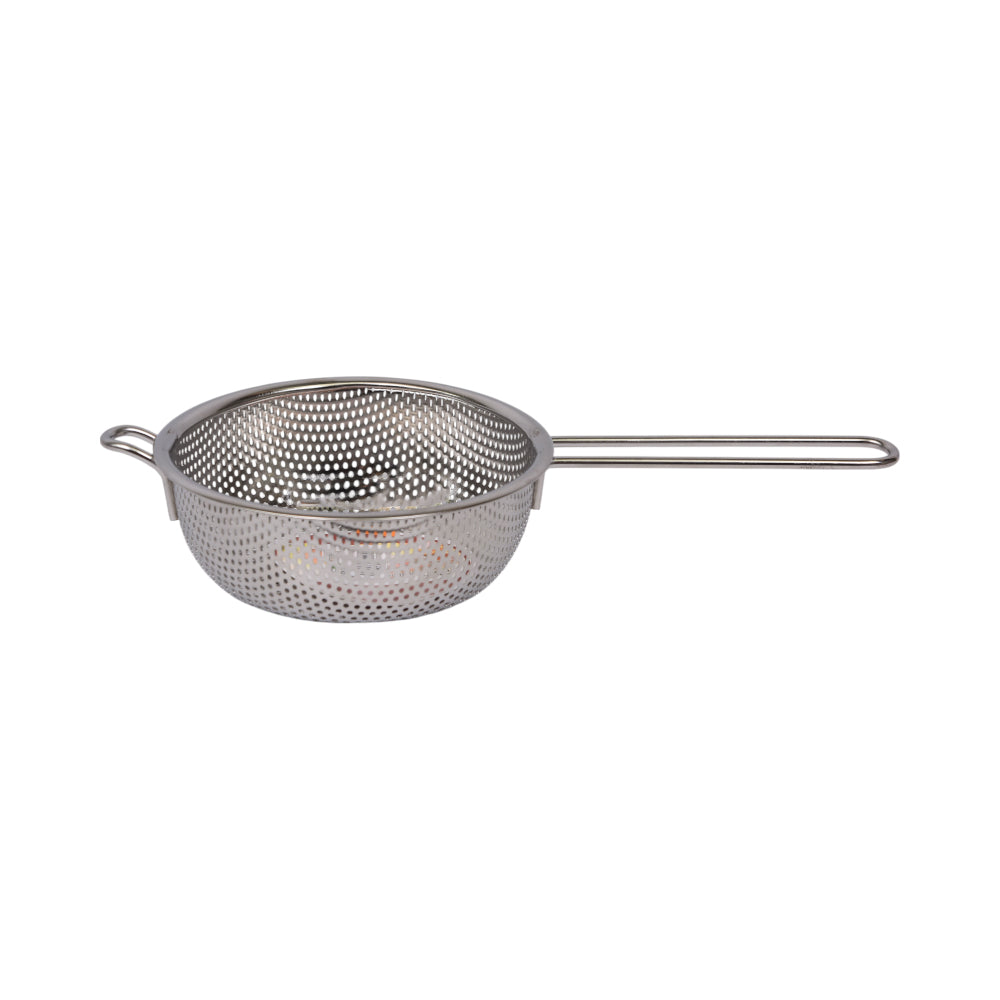 STRAINER BASKET STEEL WITH LONG HANDLE IR 16.5 CM 28-29