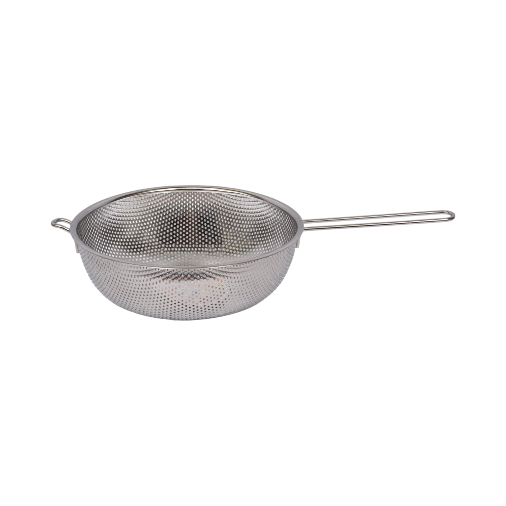STRAINER BASKET STEEL WITH LONG HANDLE IR 25.5 CM 34-36