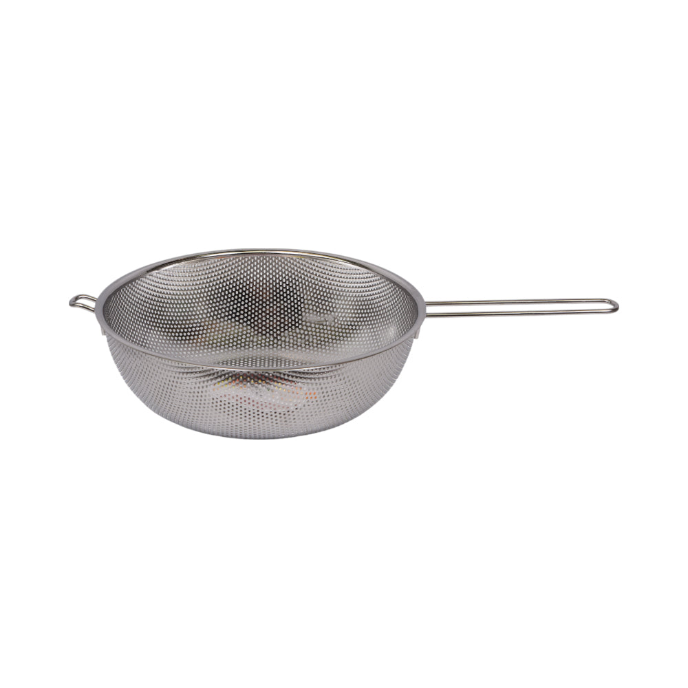 STRAINER BASKET STEEL WITH LONG HANDLE IR 28.5 CM 36-37