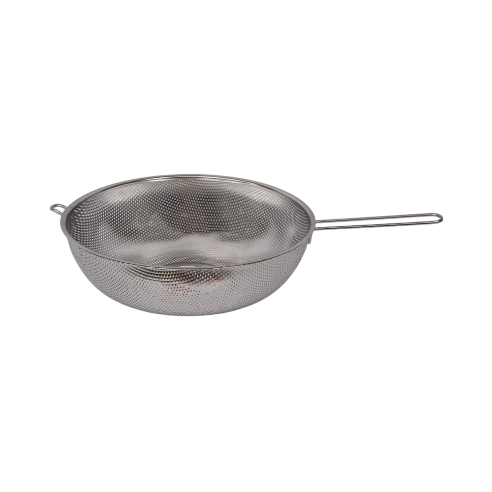 STRAINER BASKET STEEL WITH LONG HANDLE IR 34.5 CM 40-41