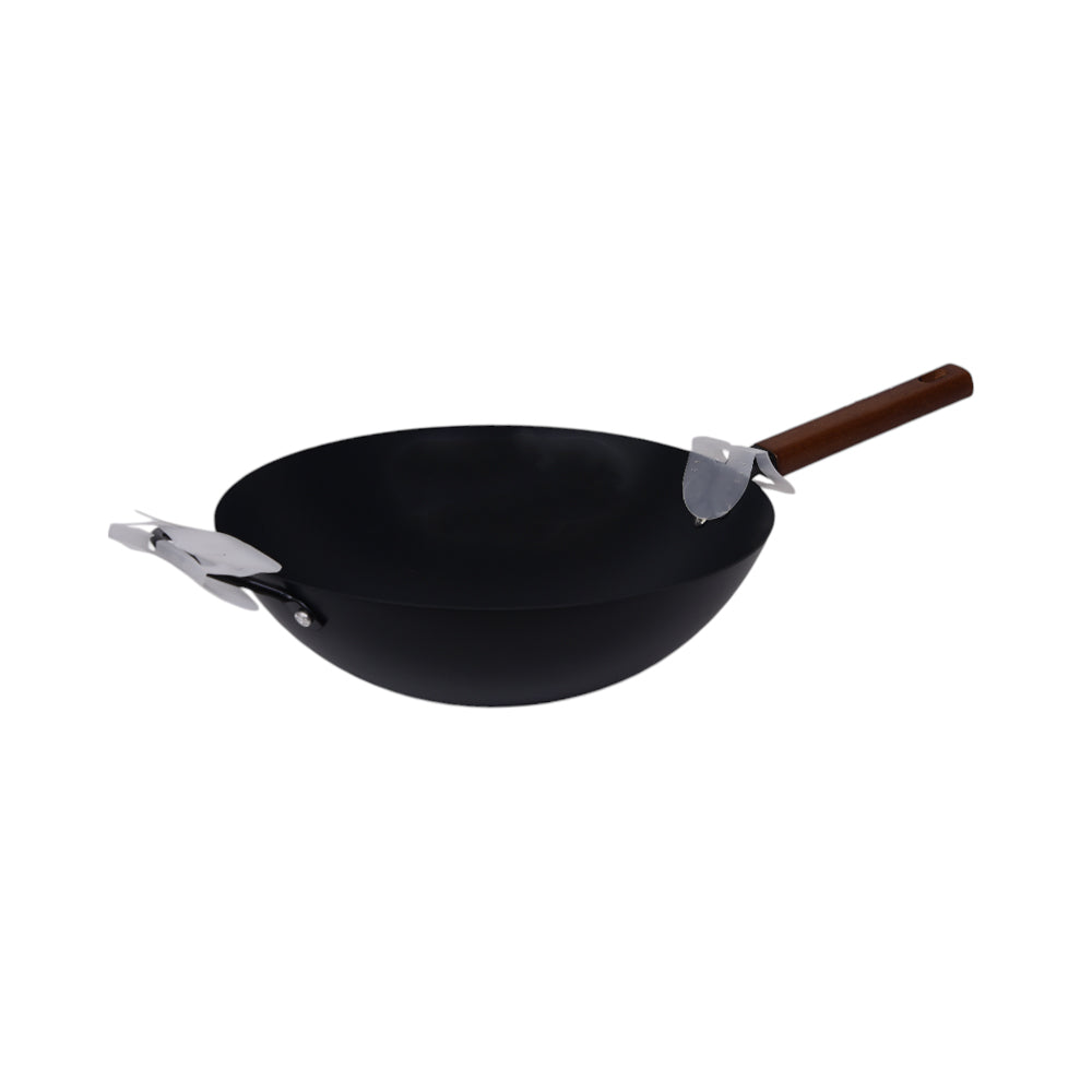 WOK NON STICK SINGLE HANDLE IR 34 CM KK8-10