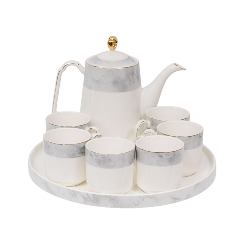 COFFEE SET 9PC CERAMIC 1312-2 HFE