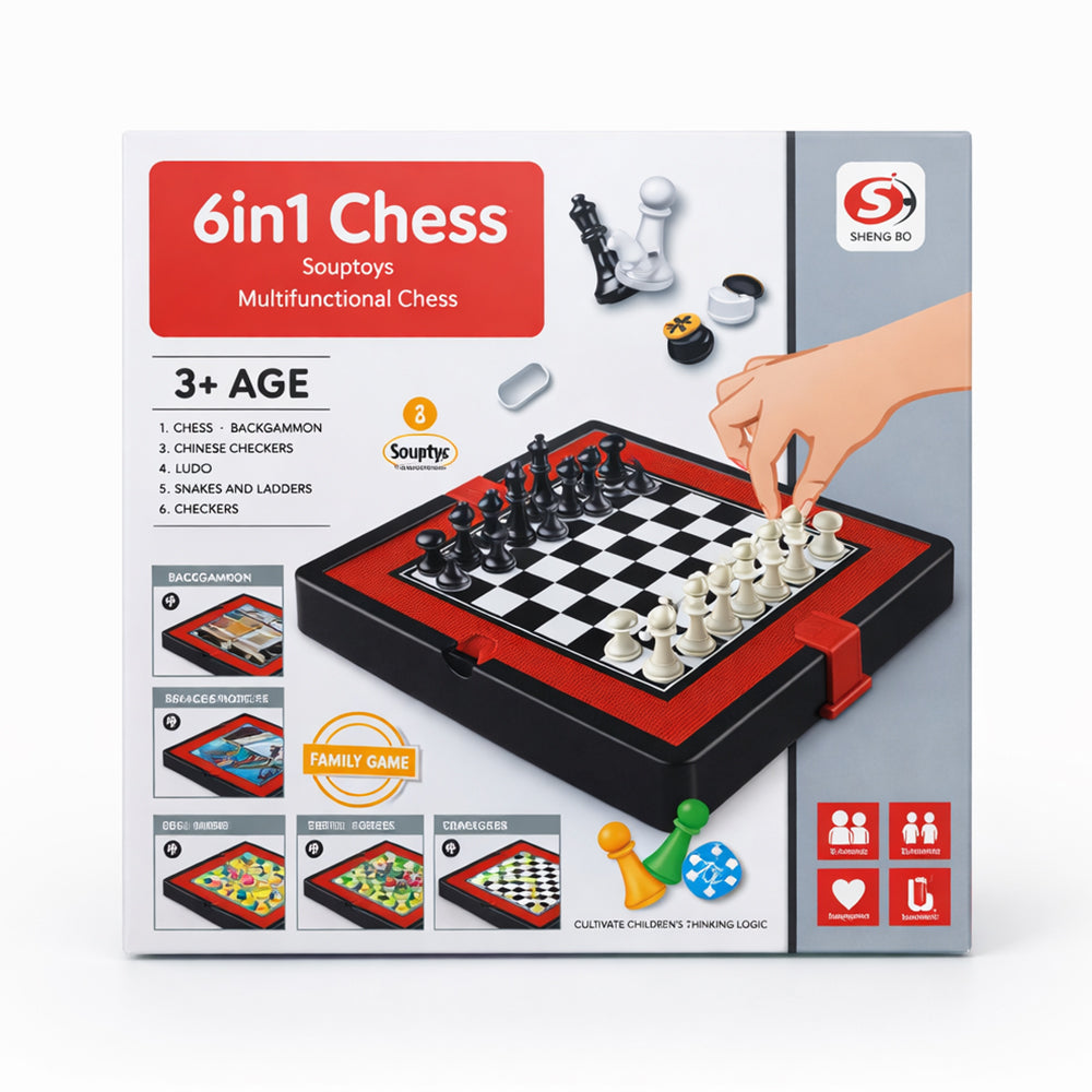 4404-4 CHESS GAME 6IN1 A.I