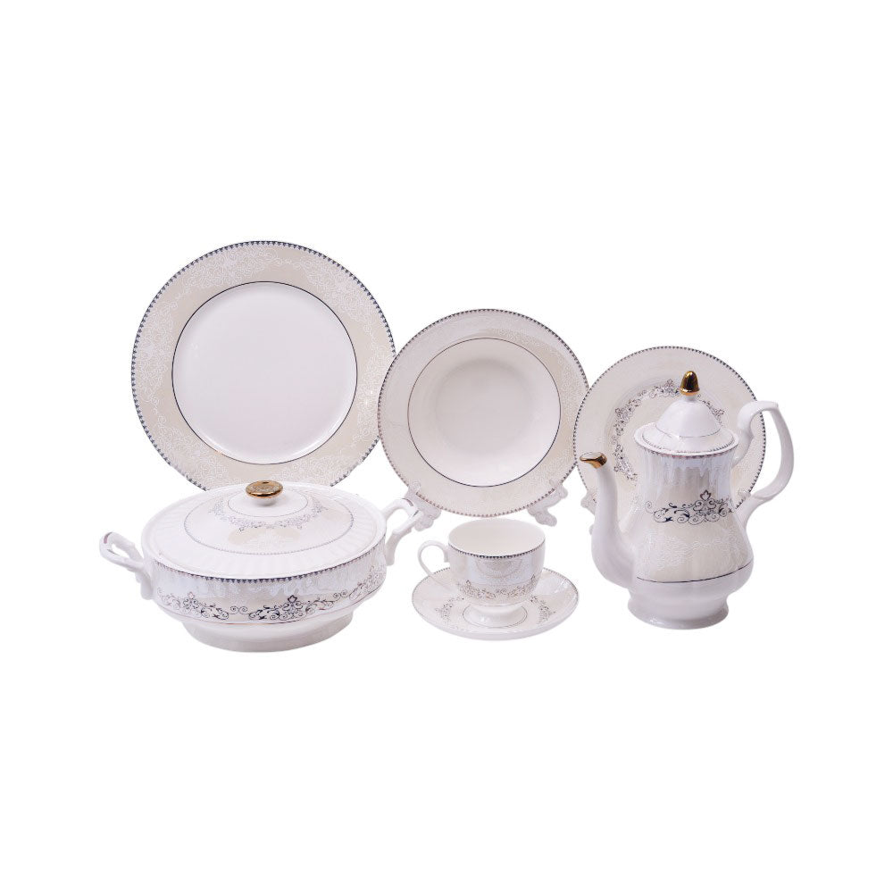 DINNER SET 61PC BONE CHINA CNG03 KC