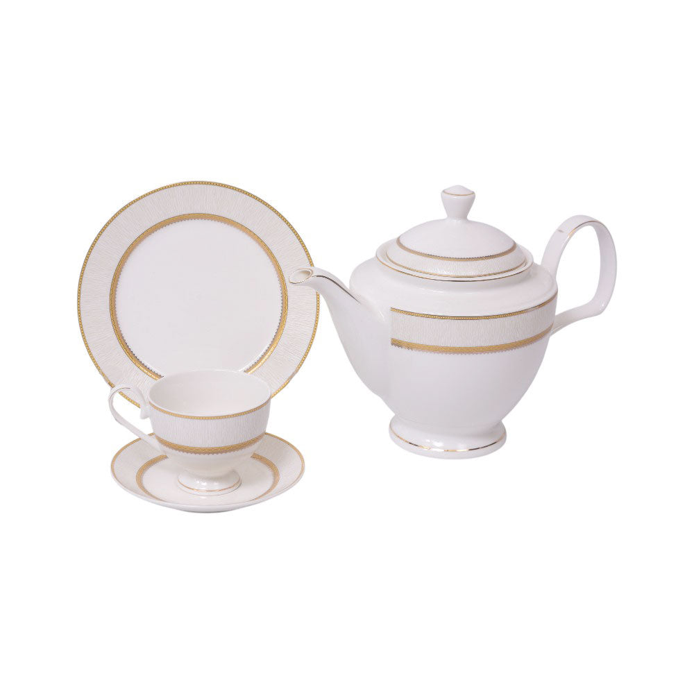 TEA SET 24PC ROYAL BISTRO IR YS24006-1A