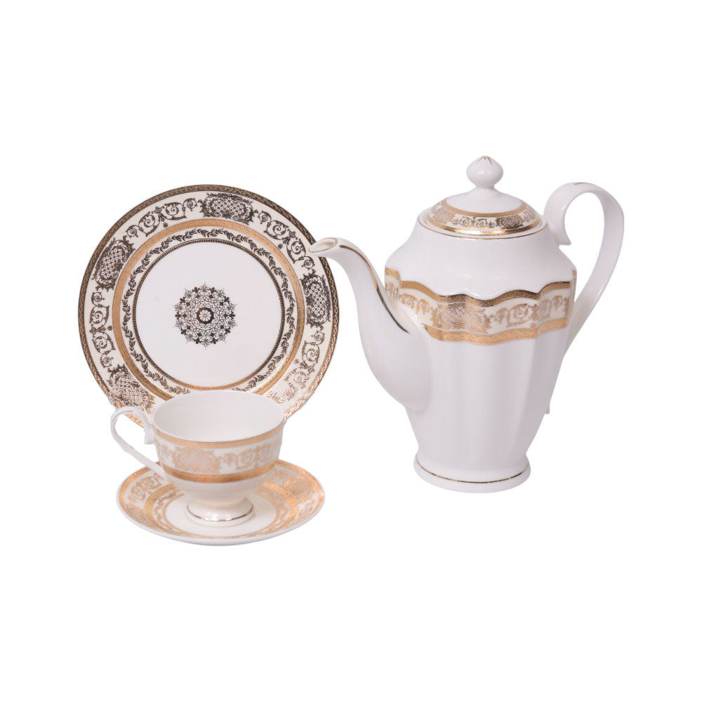 TEA SET 24PC ROYAL BISTRO IR YS23155