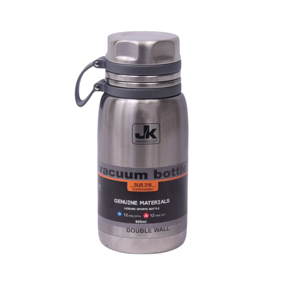 BOTTLE STEEL 600ML IR JK96-600 /V12