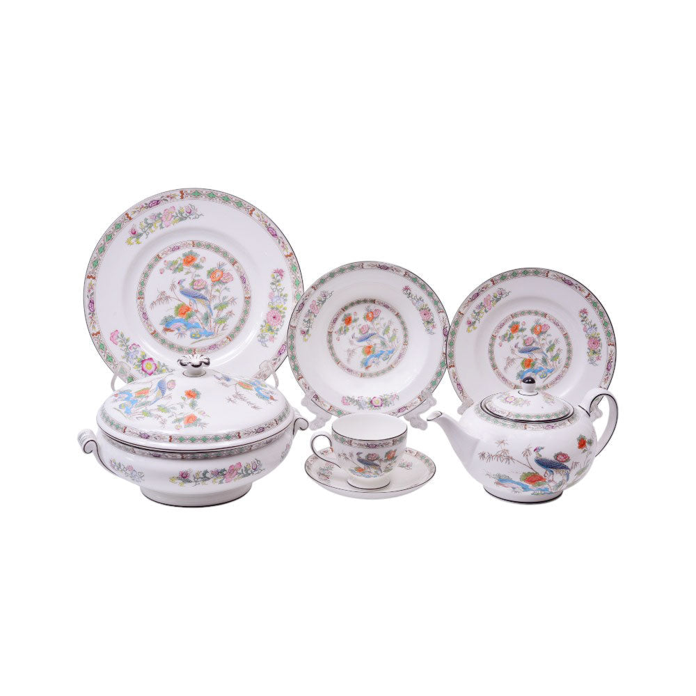 DINNER SET 58PC WEDGWOOD KUTANI CRANE