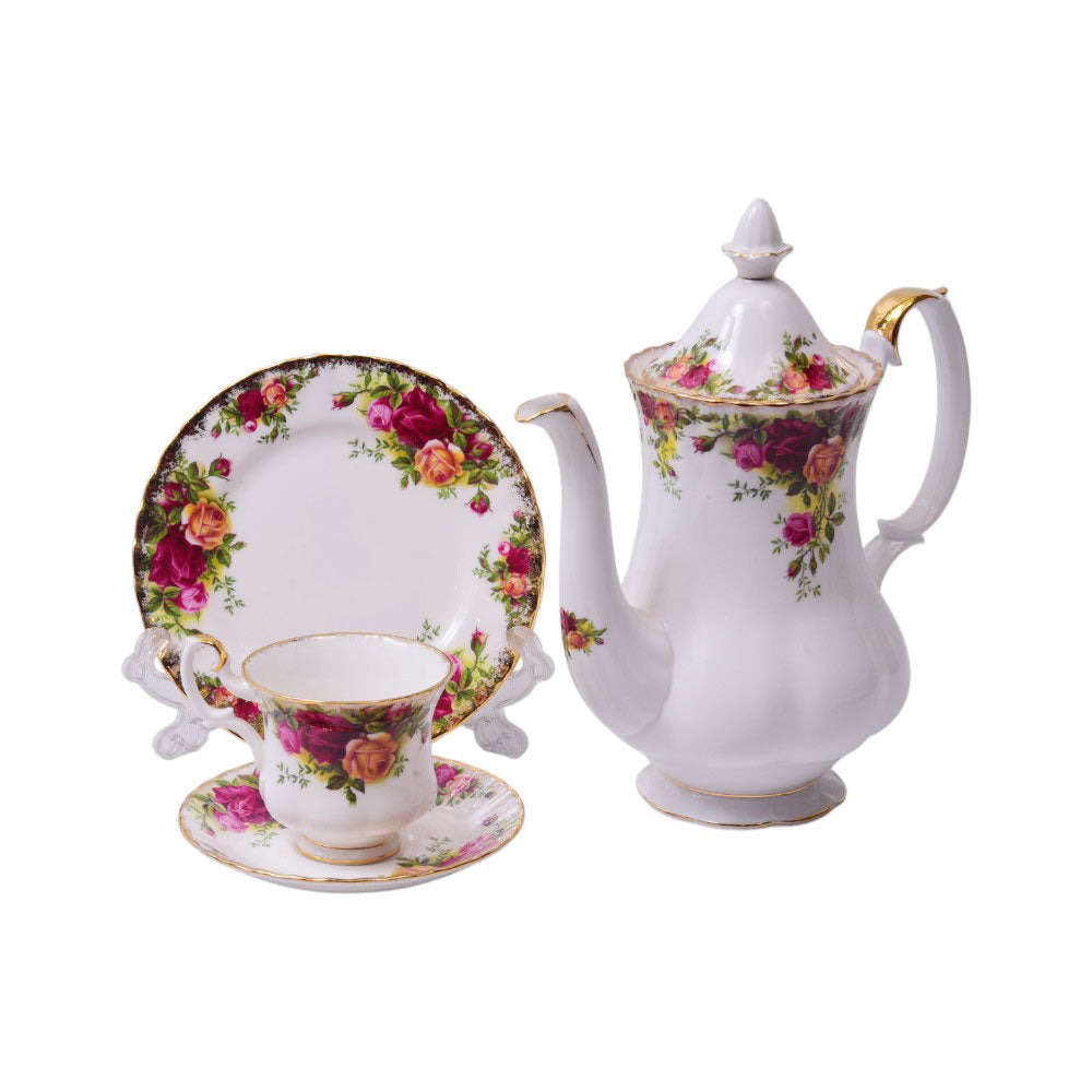 COFFEE SET 23PC ROYAL ALBERT OCR