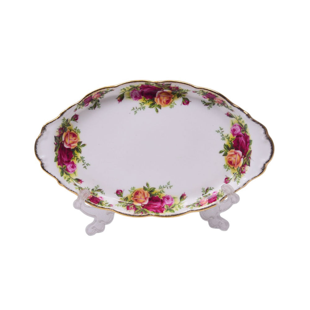DISH PASTRY ROYAL ALBERT 10 INCH OVAL OCR