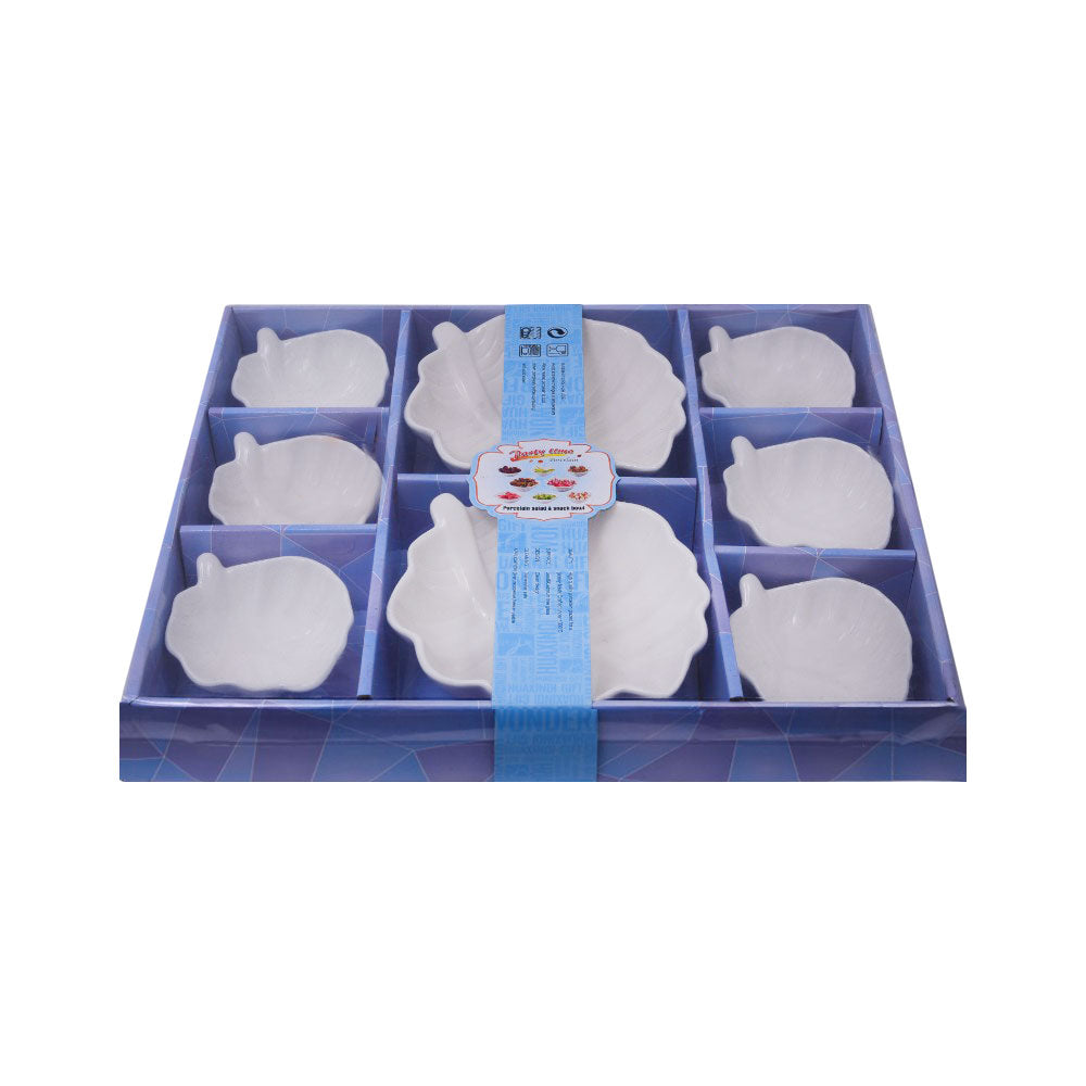 BOWL SET 8PC PORCELAIN IR J10-6