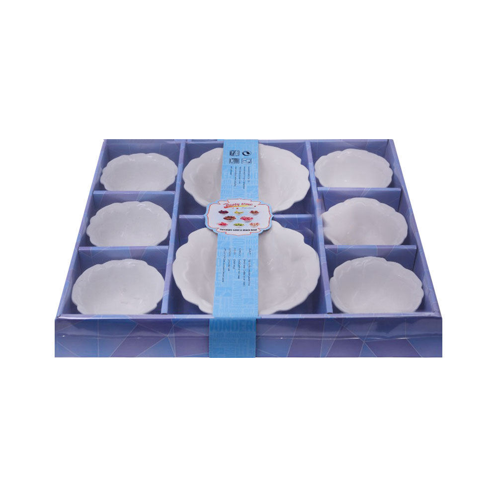 BOWL SET 8PC PORCELAIN IR J10-8