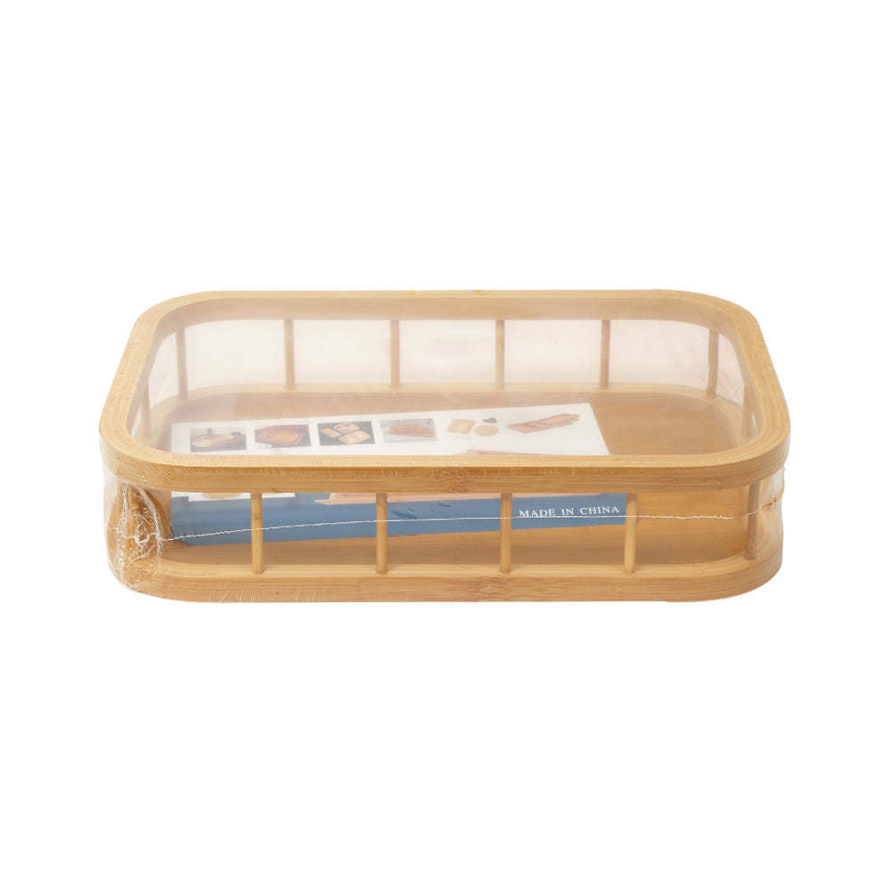 TRAY RECTANGULAR WOODEN 57-15