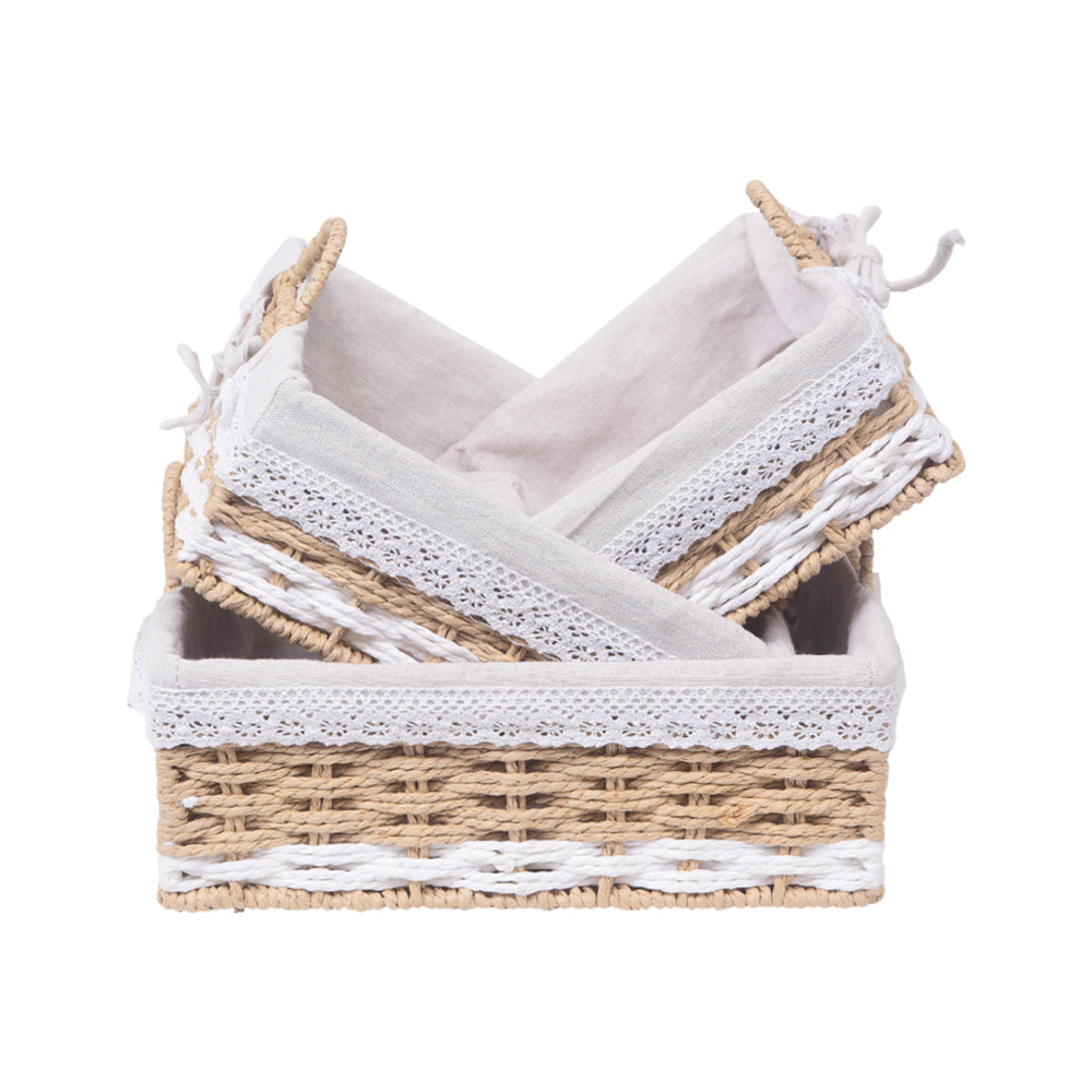 FRUIT BASKET SET 3PC IR K3