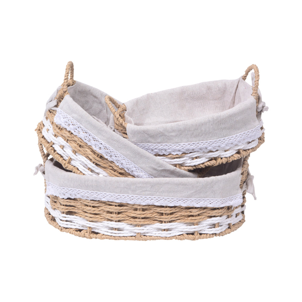FRUIT BASKET SET 3PC IR K6