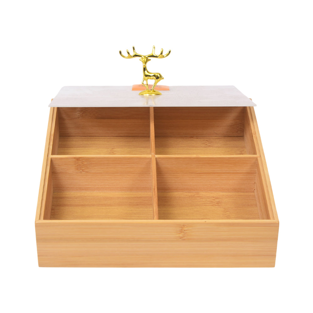 DISH DRY FRUIT WOODEN IR P47