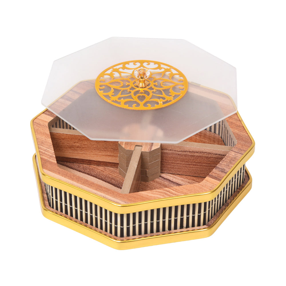 DISH DRY FRUIT WOODEN IR P12