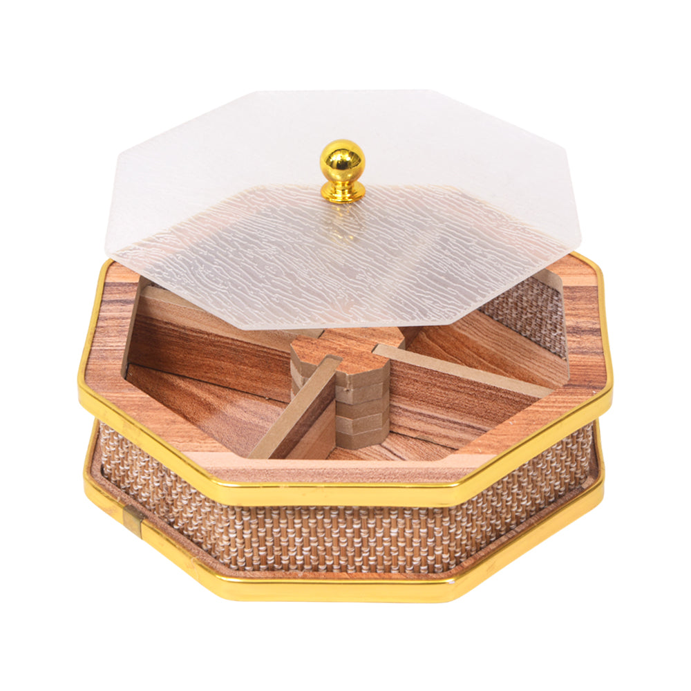 DISH DRY FRUIT WOODEN IR P10