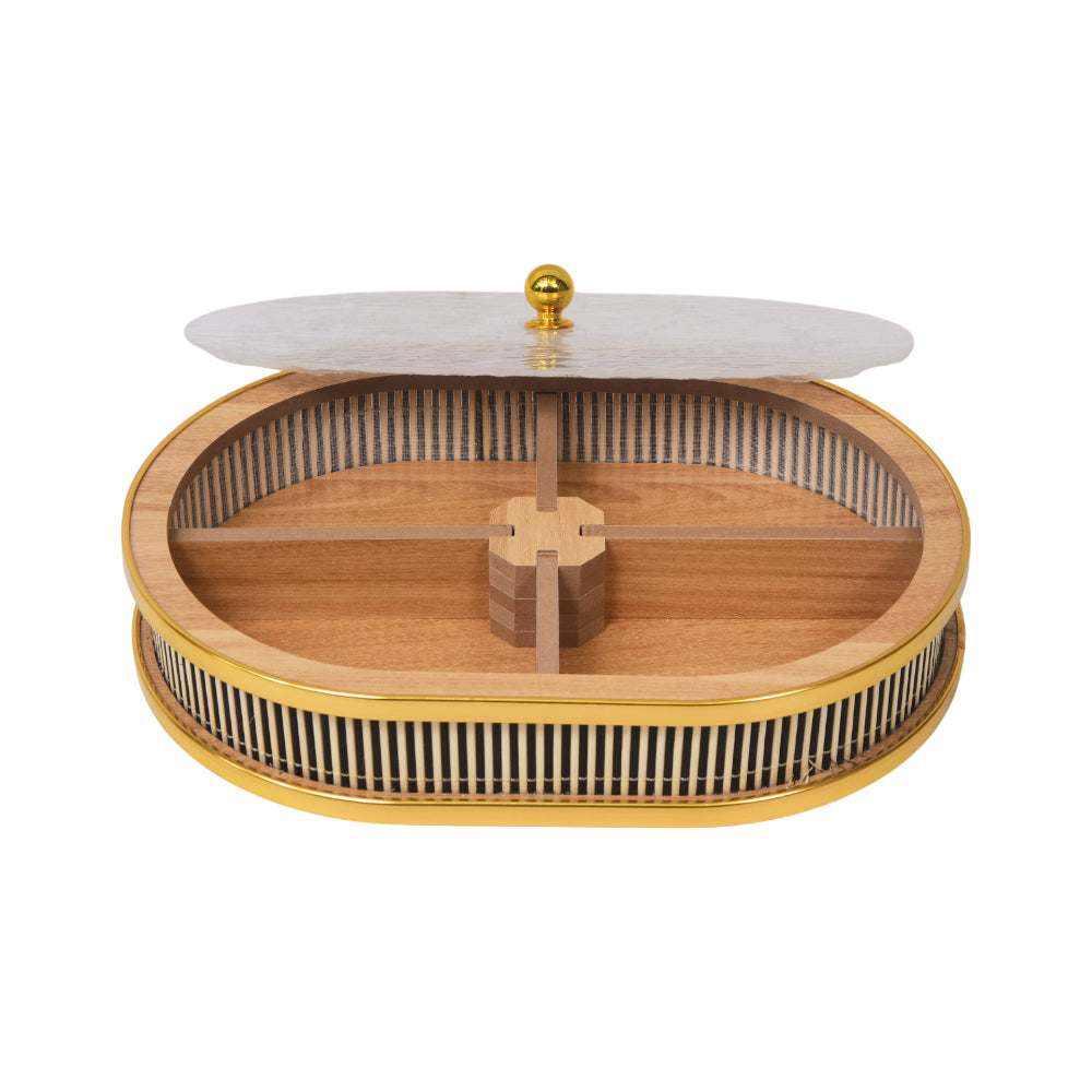 DISH DRY FRUIT WOODEN IR P7