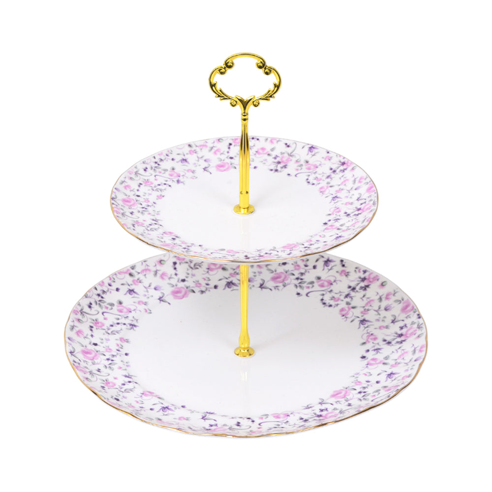 DISH CAKE MORE & MORE 2TIRE K6402