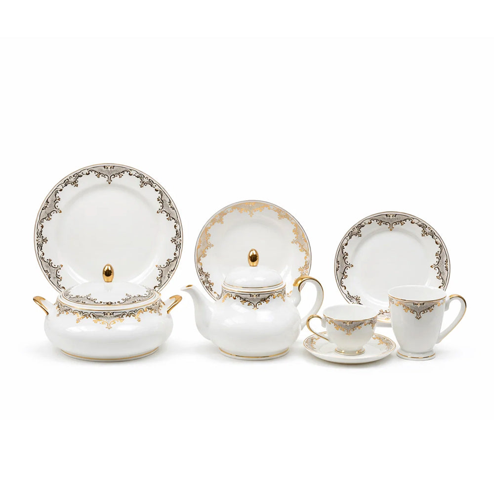 DINNER SET 69PC MORE & MORE HH1