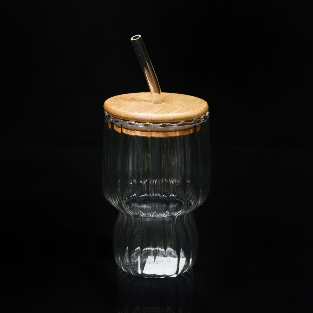 MUG WITH STRAW BUBBLE LINING # 3 13-5
