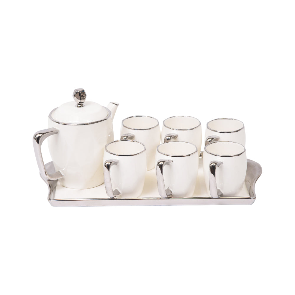 COFFEE SET 9PC CERAMIC SHINE COLLECTION 379Y-7/S