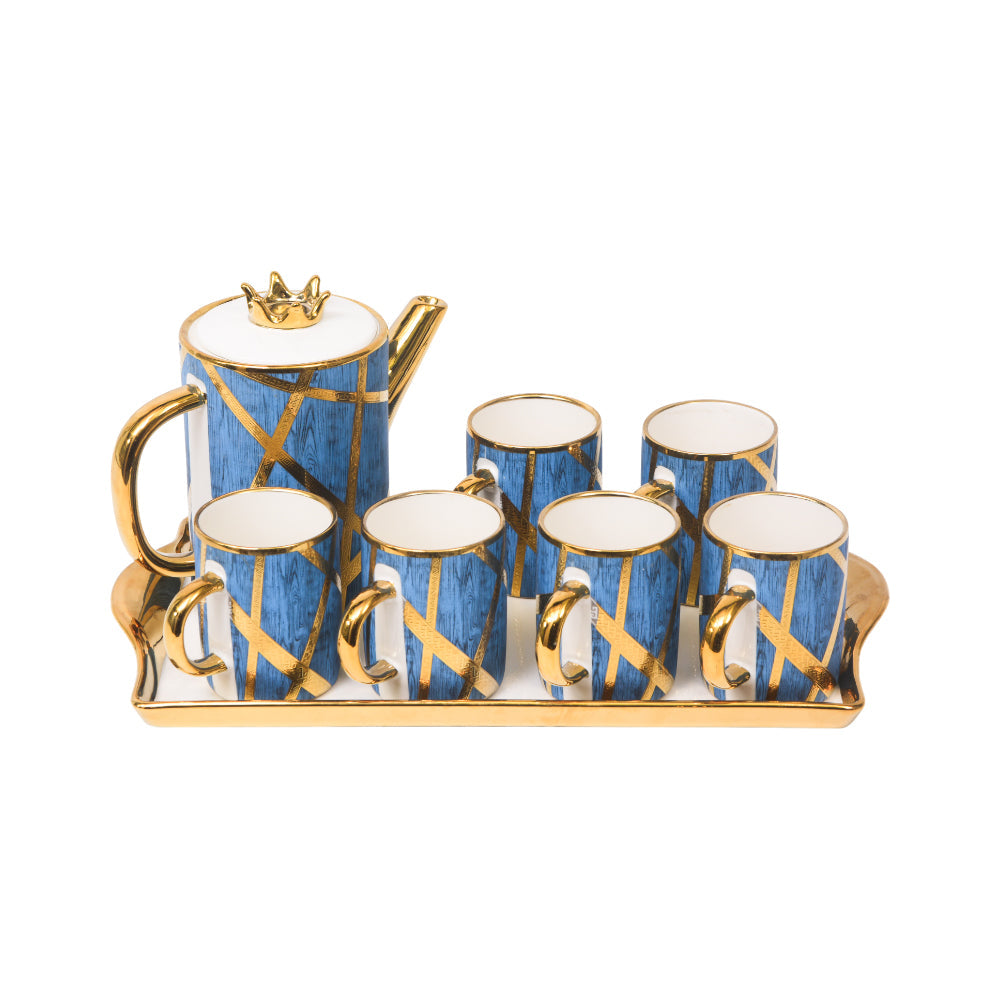 COFFEE SET 9PC CERAMIC SHINE COLLECTION TS19-8/S