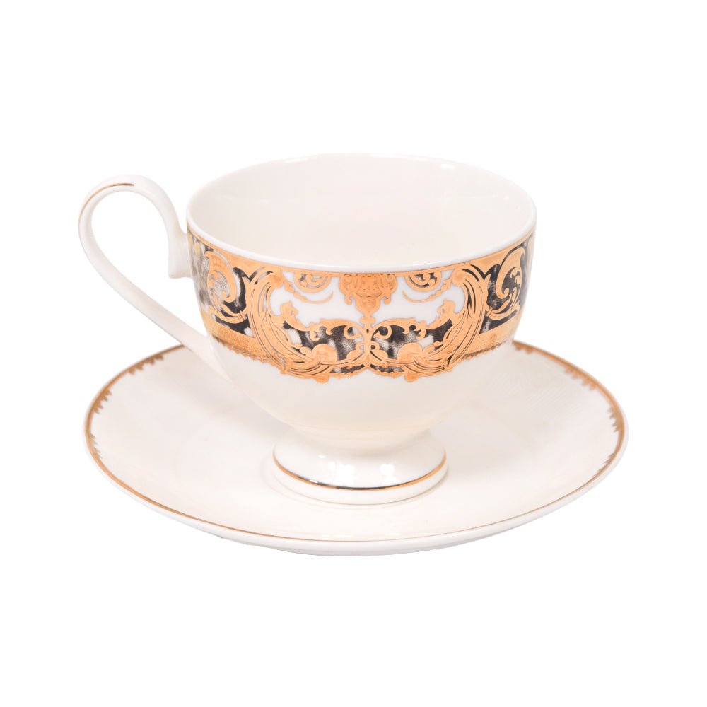 CUP & SAUCER SET 6PC ROYAL BISTRO IR YS22050