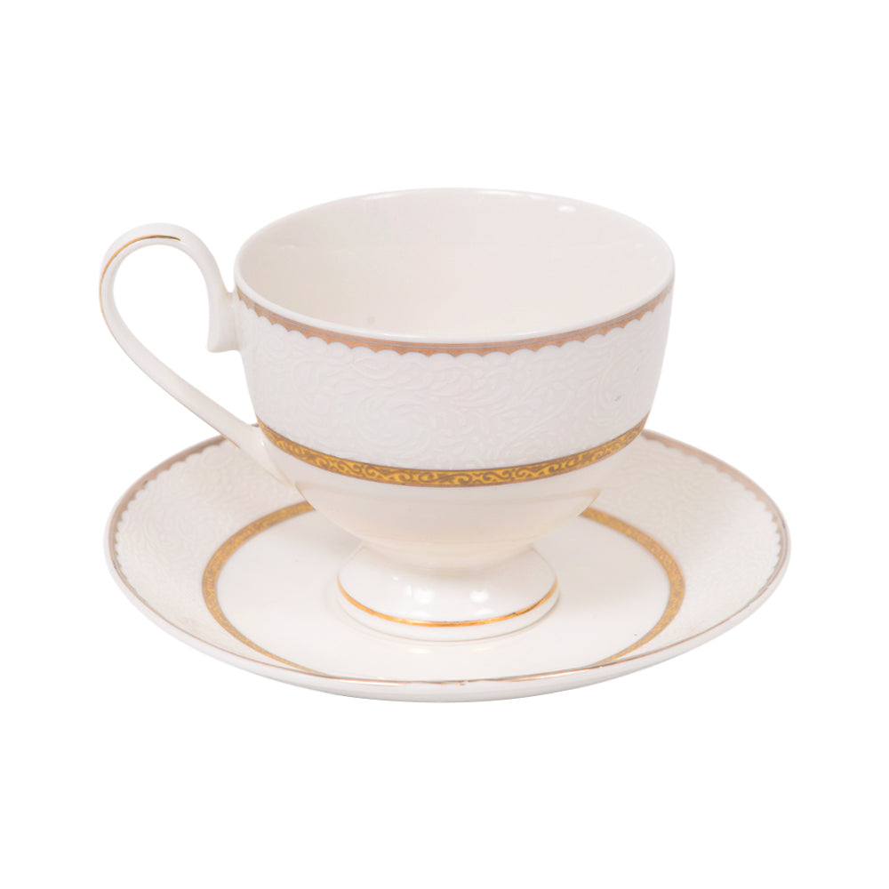 CUP & SAUCER SET 6PC ROYAL BISTRO IR YJ18098