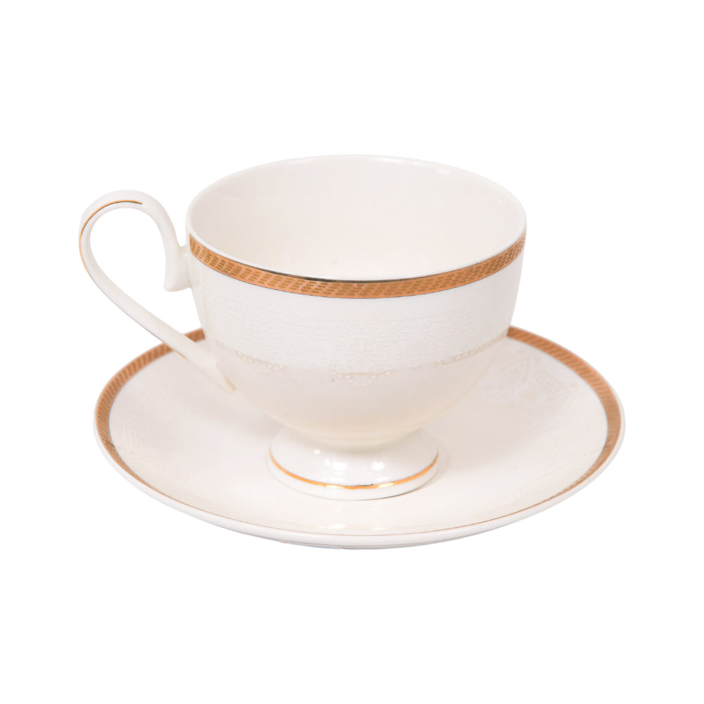 CUP & SAUCER SET 6PC ROYAL BISTRO IR YS23009