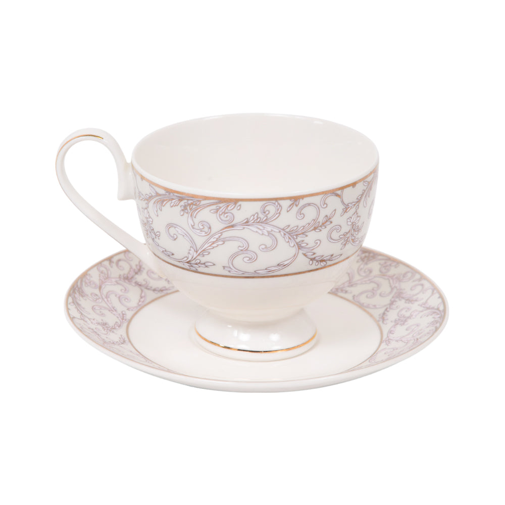 CUP & SAUCER SET 6PC ROYAL BISTRO IR YS190140