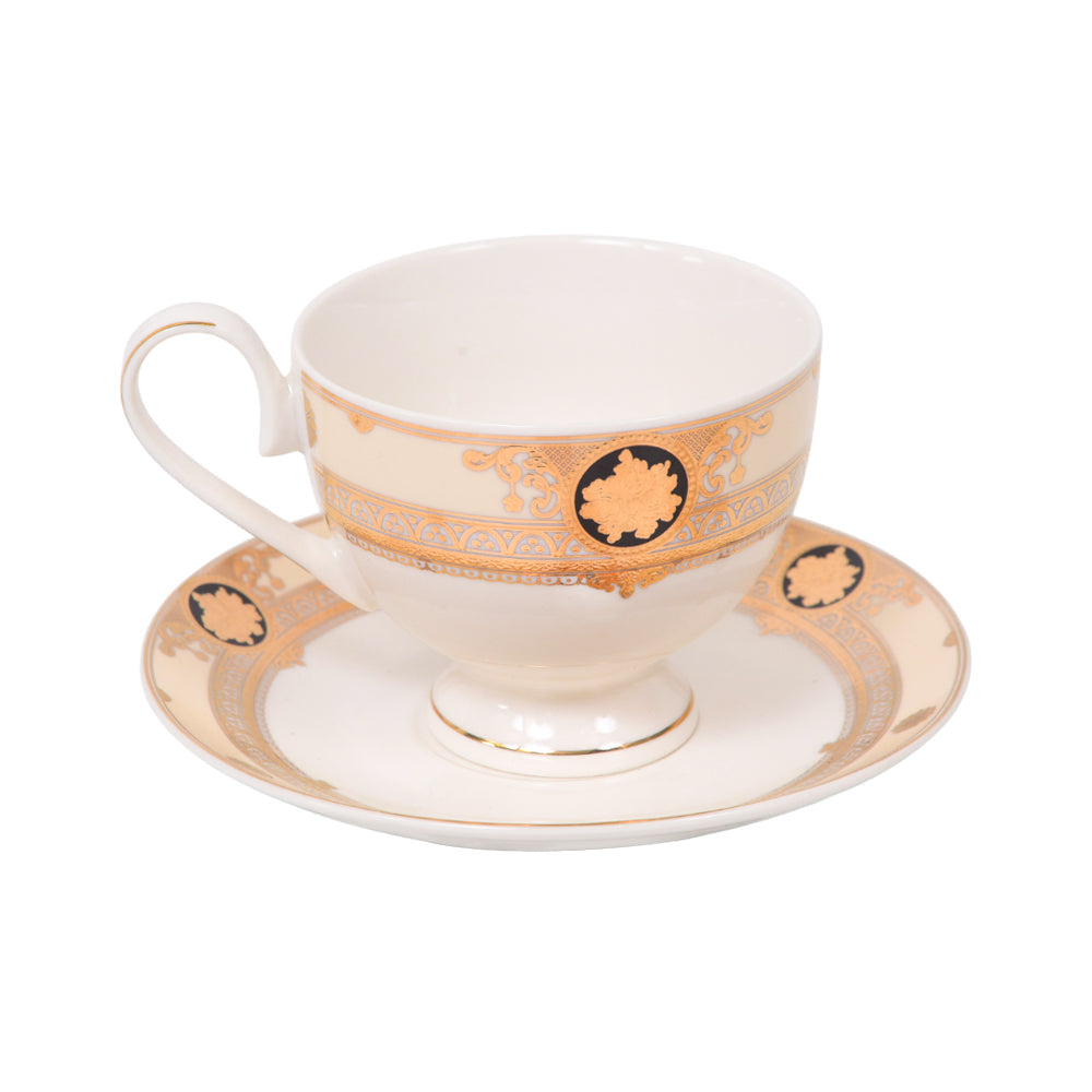 CUP & SAUCER SET 6PC ROYAL BISTRO IR YS23153