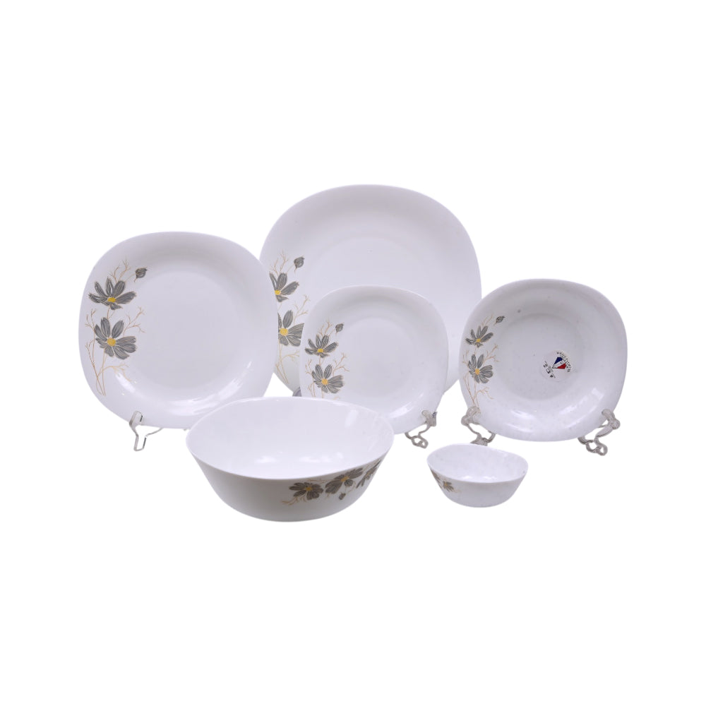 BREAKFAST SET 26PC DEWALI CARINE SHAGHA YEGH GREY TMC
