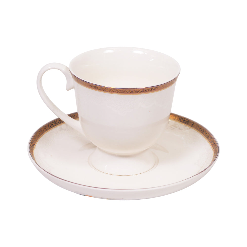 CUP & SAUCER BONE CHINA HS002 TMC (Pack 6)
